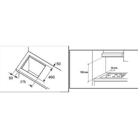 MONDIN VD301VEEL Εστία Αερίου Domino 30cm MONDIN VD301VEEL Εστία Αερίου Domino 30cm